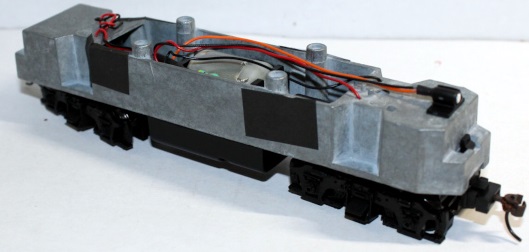 (image for) Complete Loco Chassis ( Black ) ( HO F7A/FTA/F9)